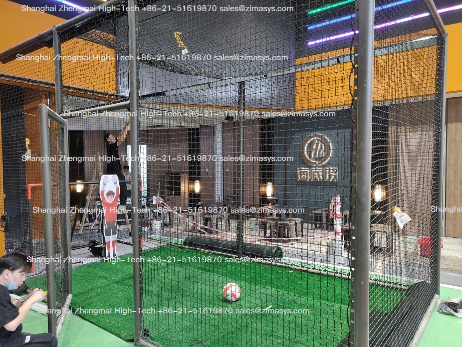 AI goalkeeper robot high-end indoor sports case