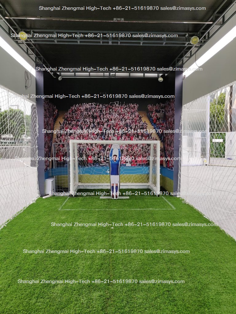 RoboKeeper Zhengmai AI football goalkeeper robot cooperates with Midea Group 2